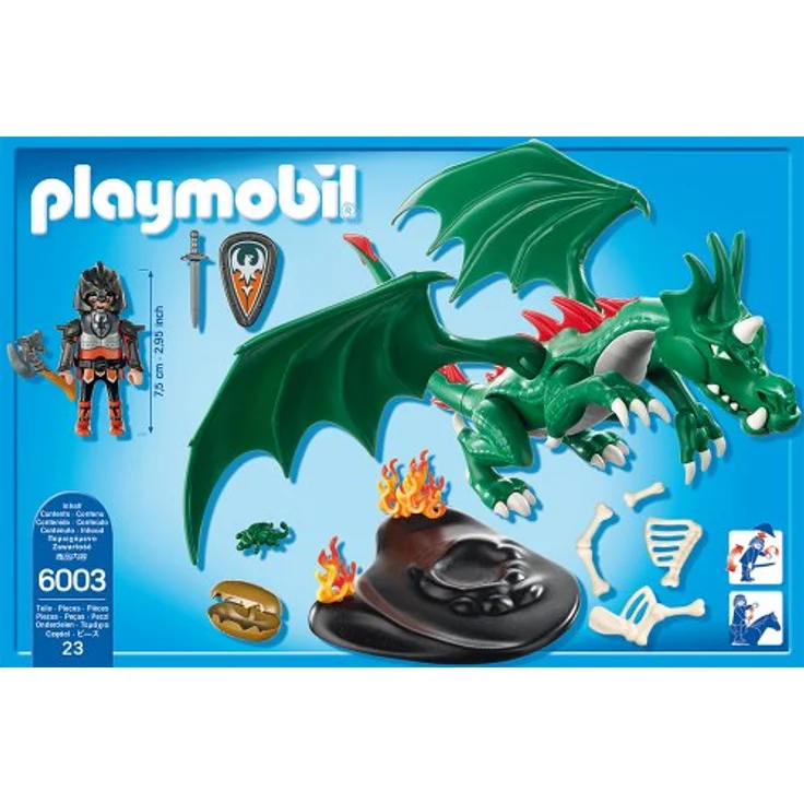 Playmobil 6003 - Großer Burgdrache – Bild 3