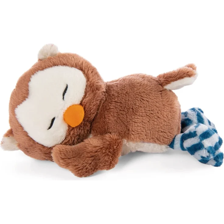 NICI 47876 Eule Oscar 12cm schlafend im Vogel-Nest Plüsch Kuscheltier Owlsons – Bild 5