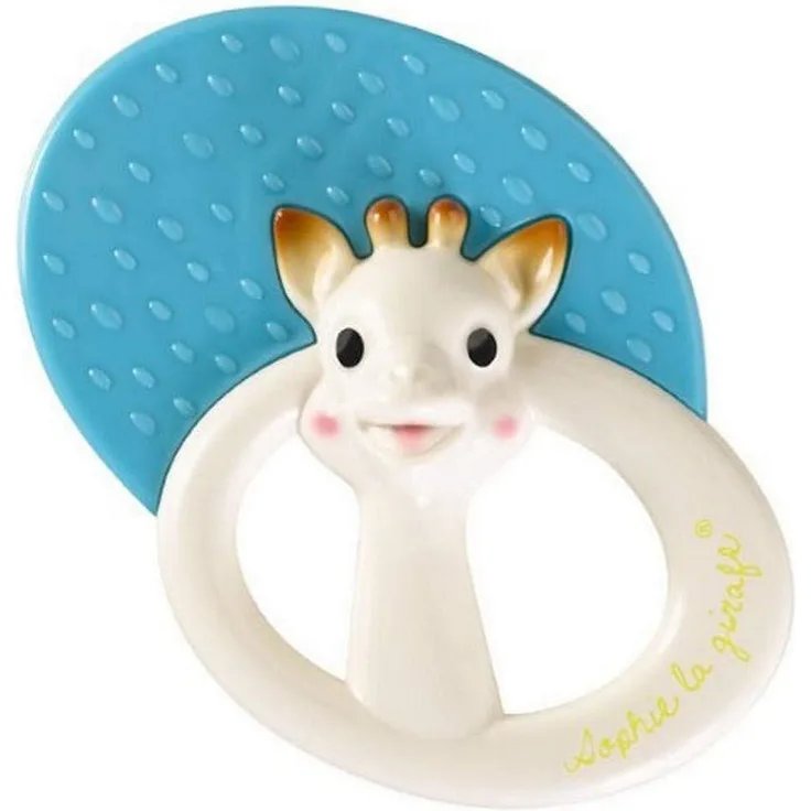 Vulli 200157.0 Sophie la Girafe Teething Rattle, blau