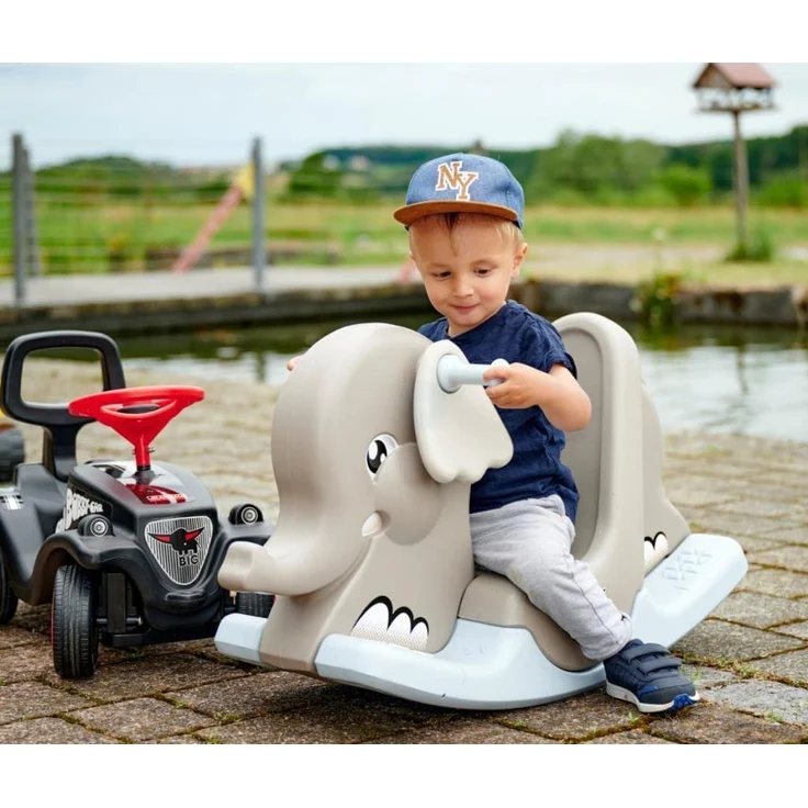 BIG-Rocking-Elephant grau – Bild 5