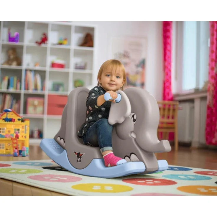 BIG-Rocking-Elephant grau – Bild 2
