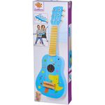 Eichhorn 100003480 Musik Holzgitarre stimmbare Gitarre aus Holz mit sechs Saiten, mit süßem Tiermotiv, 54 cm lang, ab DREI Jahren