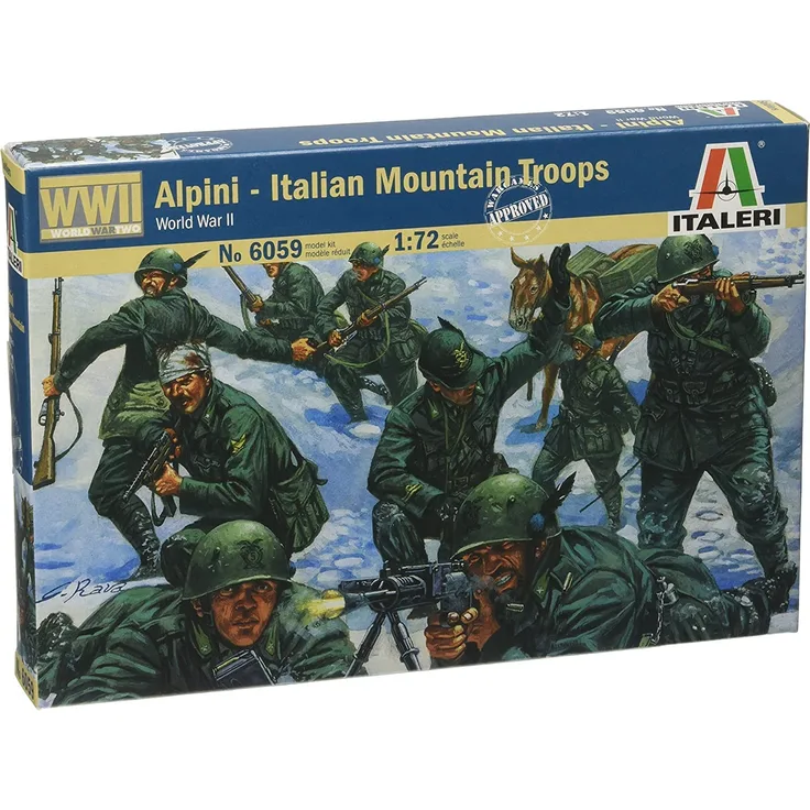 Vertriebsmarken 510006059 1:72 WW2 - Ital. Gebirgsjäger Alpini