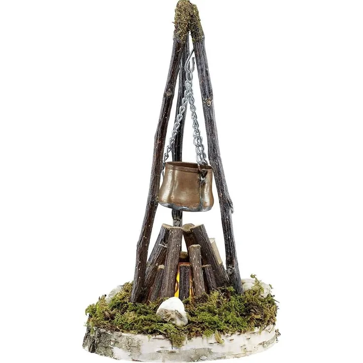 Kahlert Licht 49673 Puppenhauszubehör, silberfarben