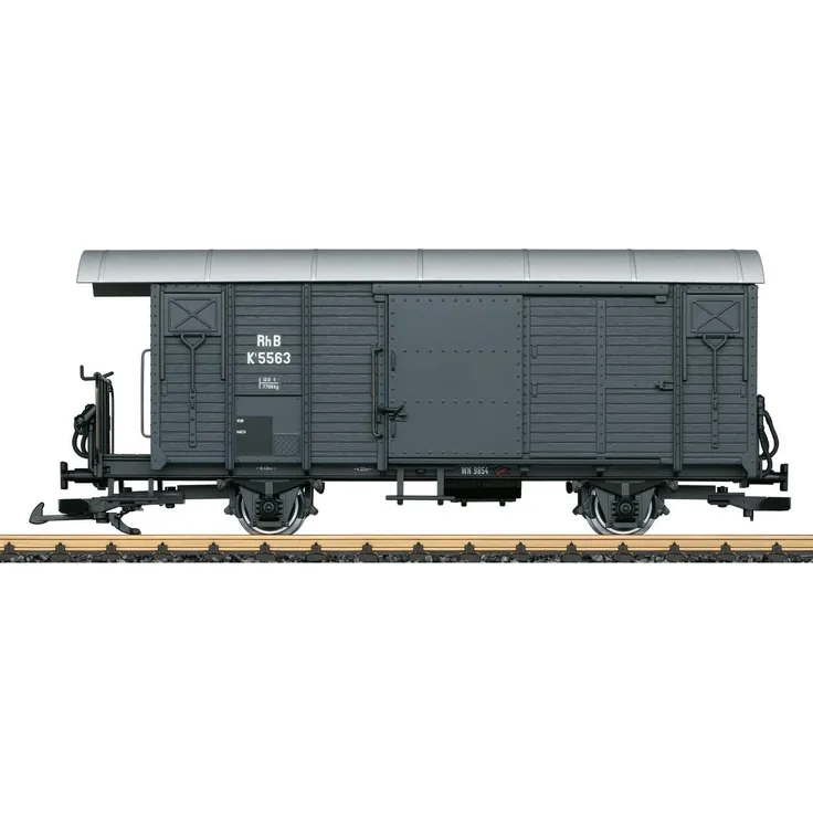 LGB L43814 RhB gedeckter Güterwagen Spur G
