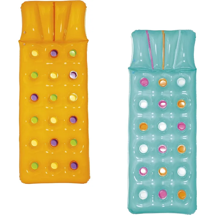 Bestway Luftmatratze „Color Lounge“, 188 x 71 cm - 1x Luftmatratze, zufällige Farbauswahl