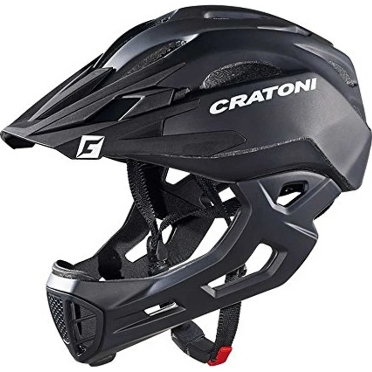 Cratoni Helm C-Maniac Freeride Gr. M/L 54-58cm schwarz matt – Bild 3