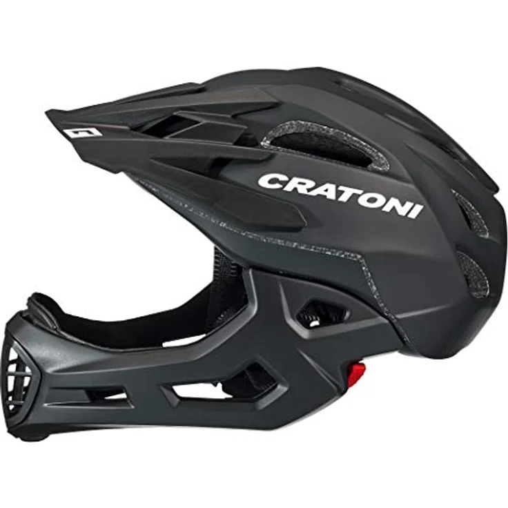 Cratoni Helm C-Maniac Freeride Gr. M/L 54-58cm schwarz matt – Bild 5