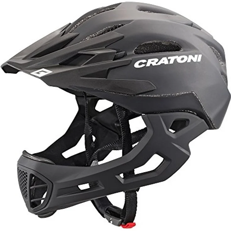 Cratoni Helm C-Maniac Freeride Gr. M/L 54-58cm schwarz matt – Bild 4