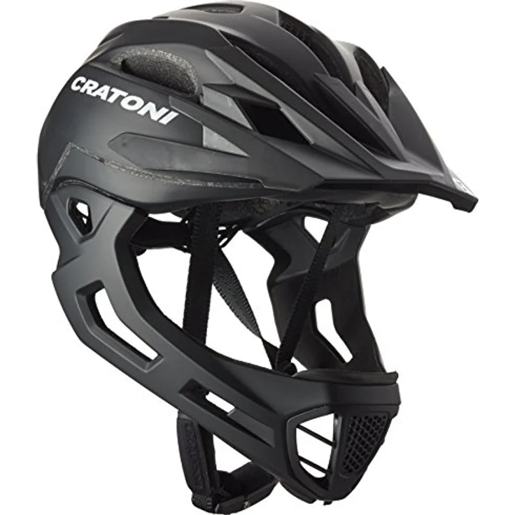Cratoni Helm C-Maniac Freeride Gr. M/L 54-58cm schwarz matt – Bild 1