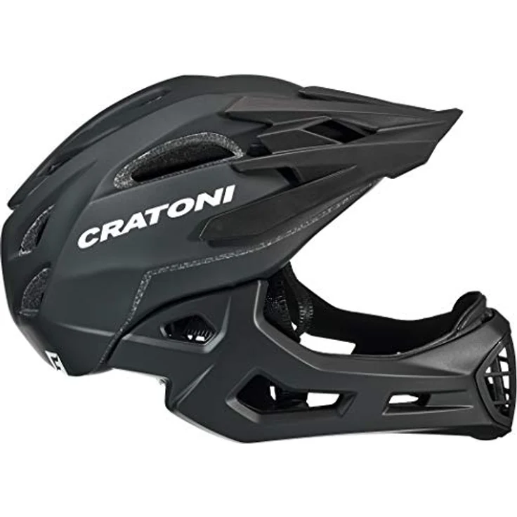 Cratoni Helm C-Maniac Freeride Gr. M/L 54-58cm schwarz matt – Bild 6