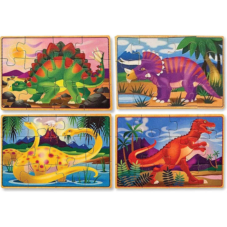 Dinosaurier-Puzzle-Set - Preisvergleich – Bild 5
