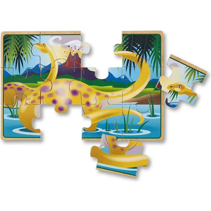 Dinosaurier-Puzzle-Set - Preisvergleich – Bild 6