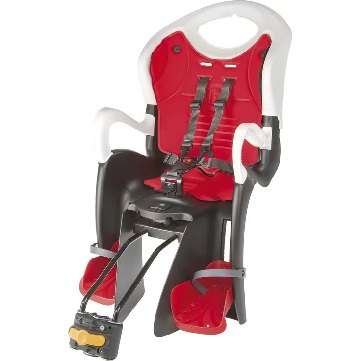Bellelli Kinderfahrradsitz weiß/rot