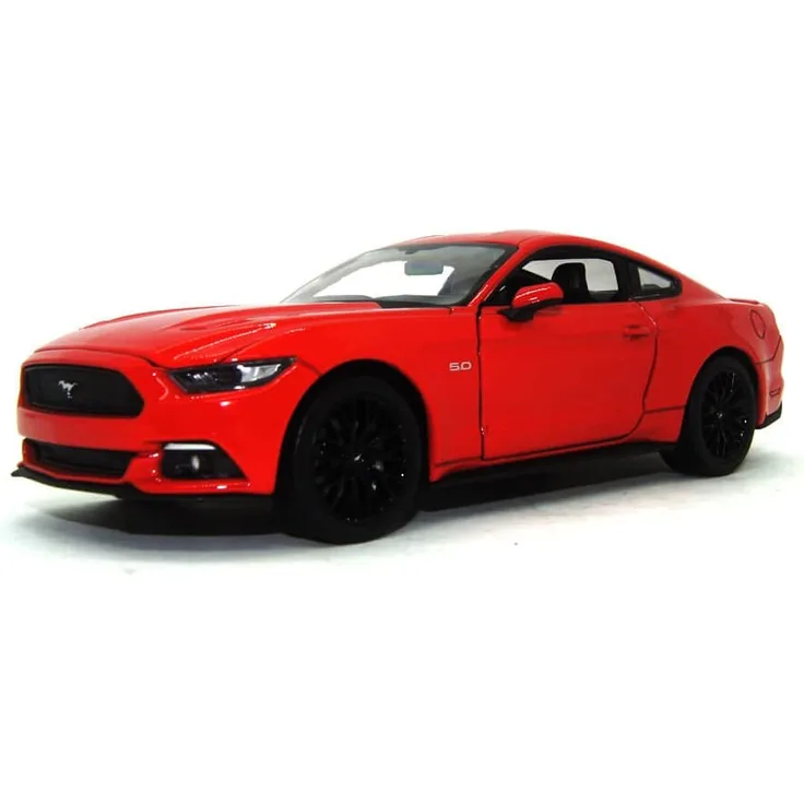 Welly 24062 Ford Mustang GT rot 2015 Maßstab 1:24 Modellauto