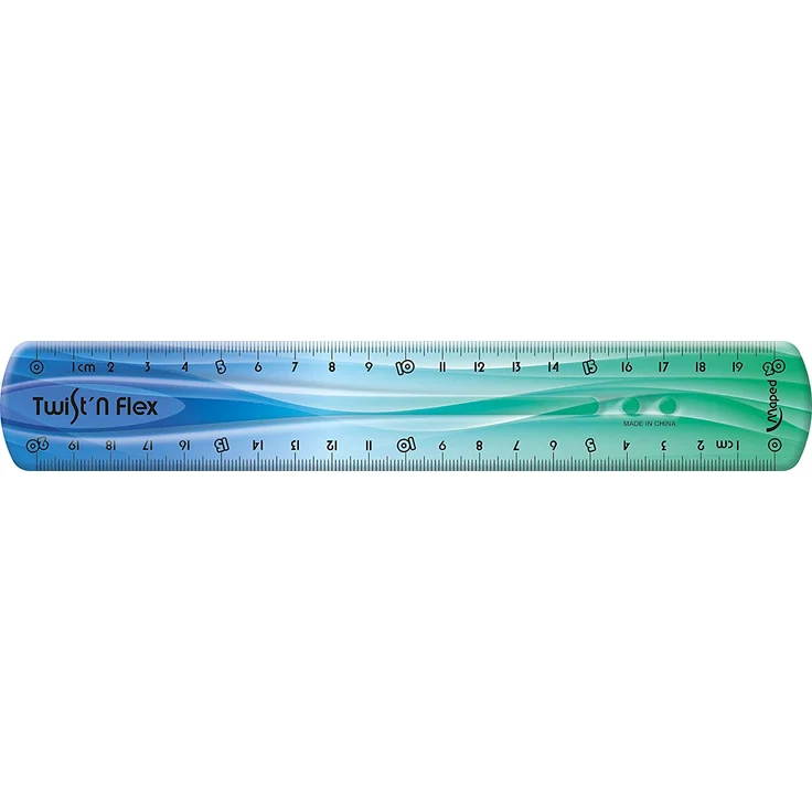 Maped 279215 - flexibles Lineal TWIST´n FLEX DECOR, 20 cm - Das Original! Mit neuem Farb-Verlauf - verschiedene Farb-Verläufe – Bild 4