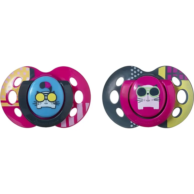 Tommee Tippee Fun Style Klassischer Babyschnuller Kieferorthopädisch Silikon