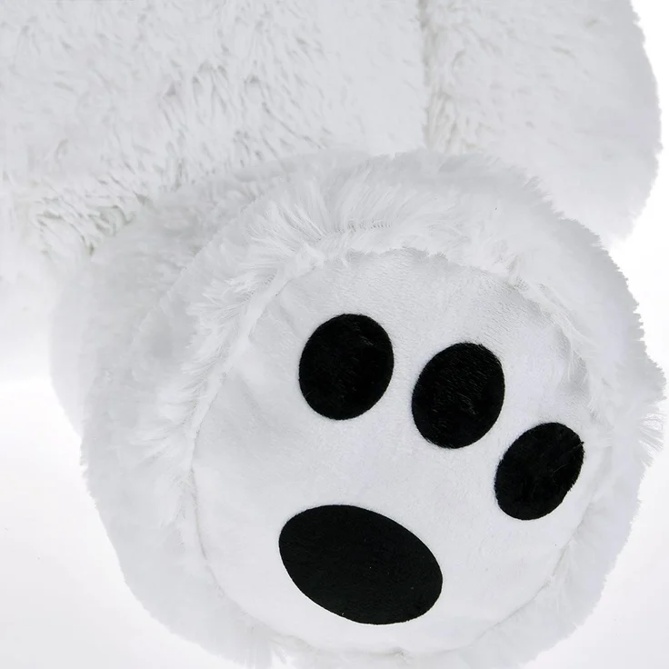 Monzana Teddybär L - XXXL 50-175cm verschiedene Farben Weiches Fell Schleife Tatzendruck Geschenk Plüschtier Kuscheltier Stofftier Riesen Teddy Bär – Bild 8