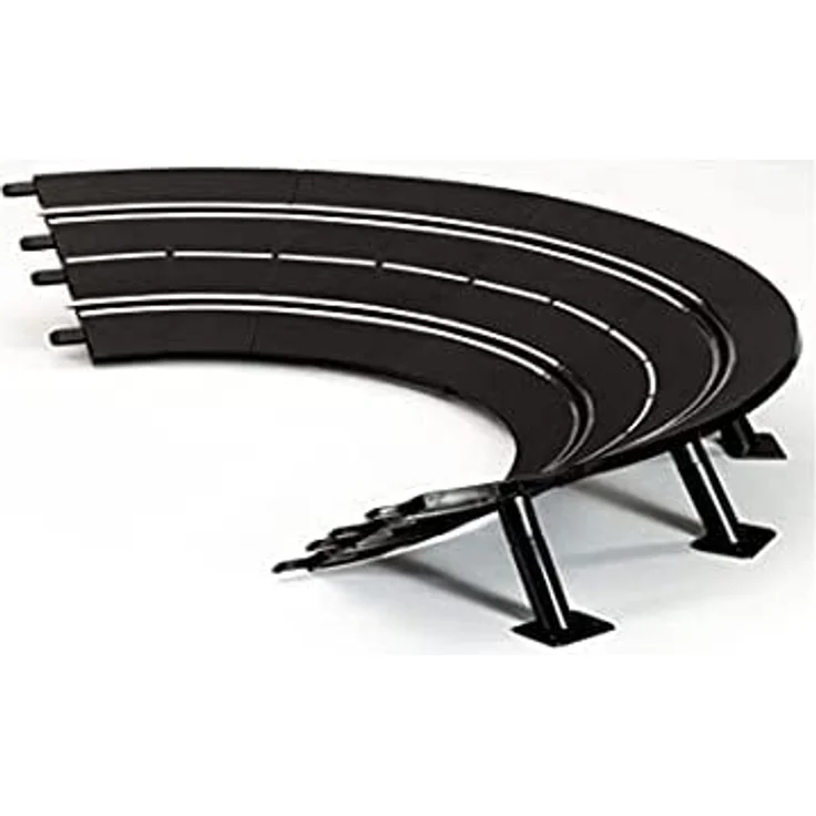 Carrera Exclusiv/ Evolution, Maßstab 1:24, Neigung Steilkurven 1/ 30° Grad, 6 Stück – Bild 2