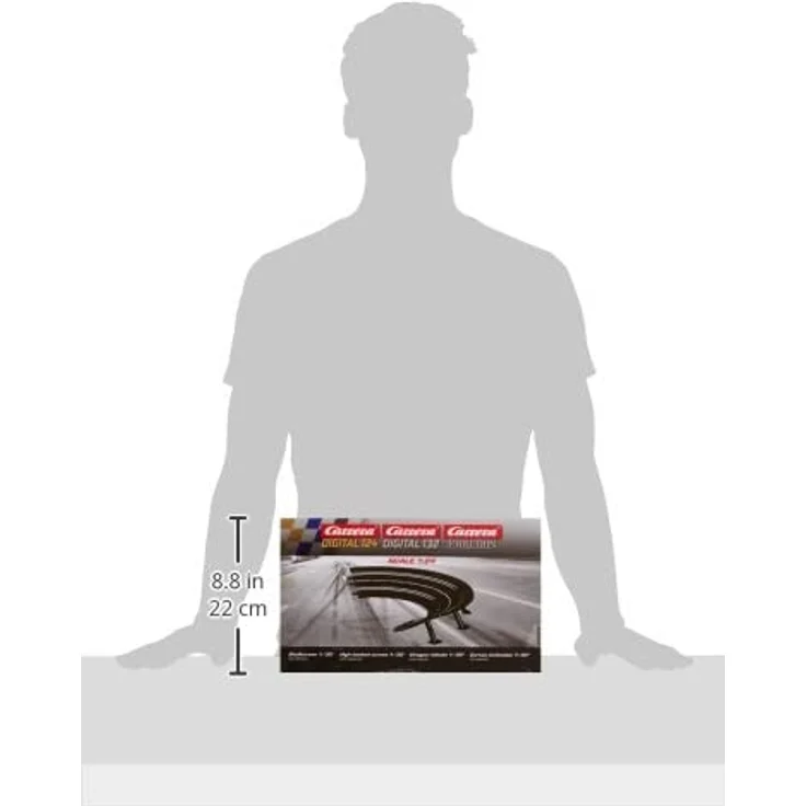 Carrera Exclusiv/ Evolution, Maßstab 1:24, Neigung Steilkurven 1/ 30° Grad, 6 Stück – Bild 6