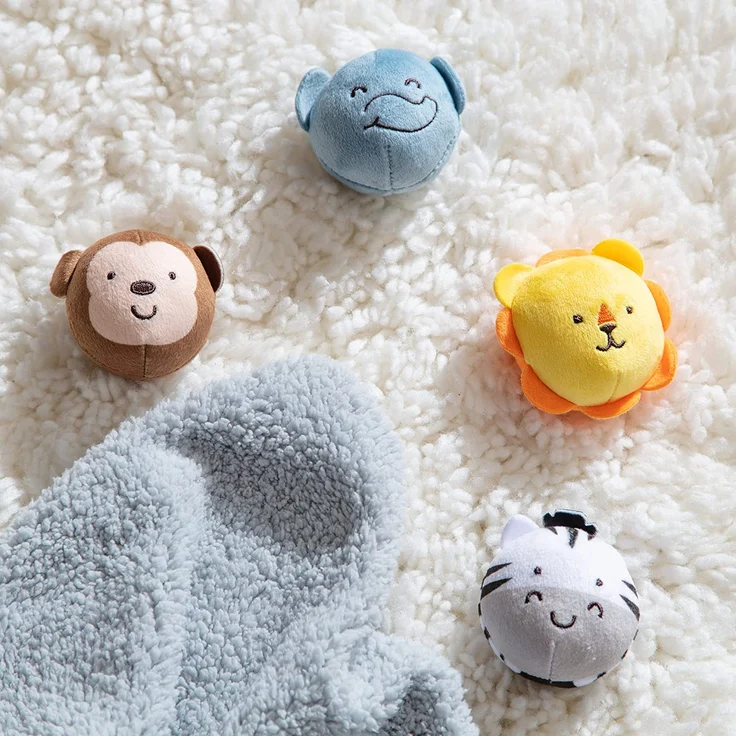 Melissa & Doug Rollables Safari-Freunde Baby- und Kleinkindspielzeug | Entwicklungsspielzeug | Spielzeug mit Tieren für Babys und Kleinkinder | 0+ | Geschenk für Baby-Jungen-Mädchen – Bild 4