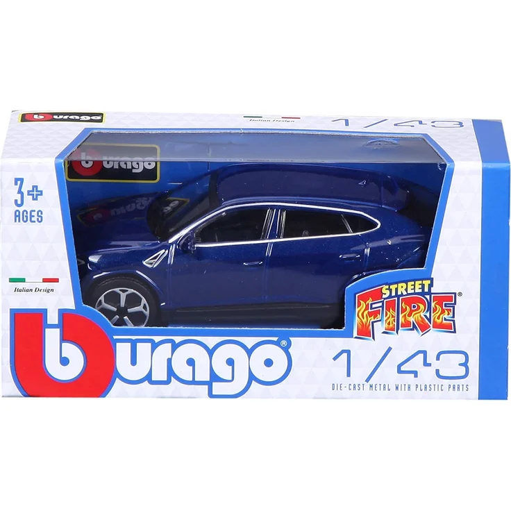 BBURAGO 1:43 Street Fire Disp Auto Indoor 3 Jahr(e) Metall Kunststoff Mehrfarbig – Bild 8