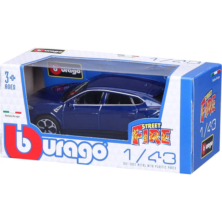 BBURAGO 1:43 Street Fire Disp Auto Indoor 3 Jahr(e) Metall Kunststoff Mehrfarbig – Bild 10
