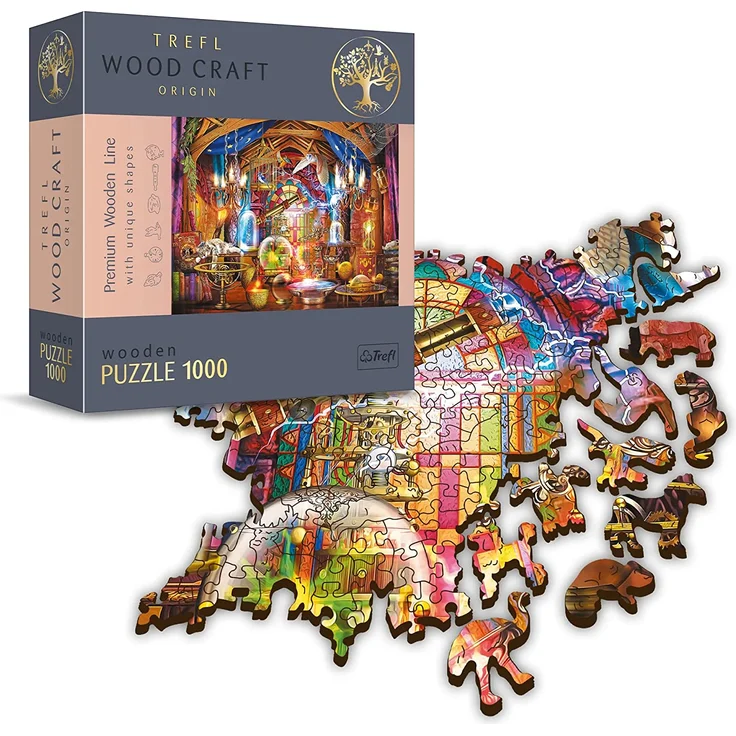Trefl Wooden puzzle 1000 The magic chamber TREFL – Bild 5