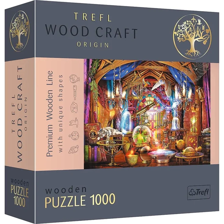 Trefl Wooden puzzle 1000 The magic chamber TREFL – Bild 1