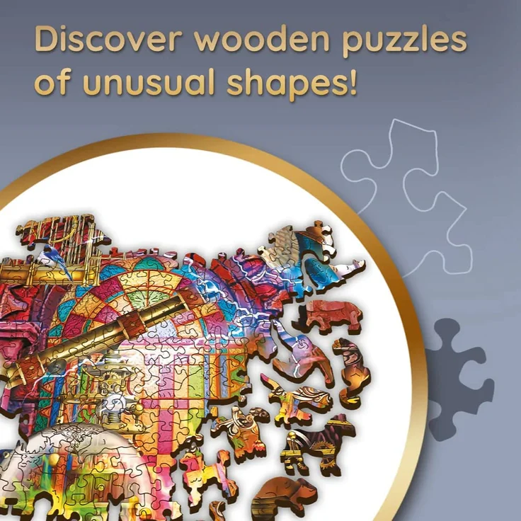 Trefl Wooden puzzle 1000 The magic chamber TREFL – Bild 7
