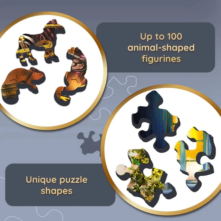 Trefl Wooden puzzle 1000 The magic chamber TREFL – Bild 8