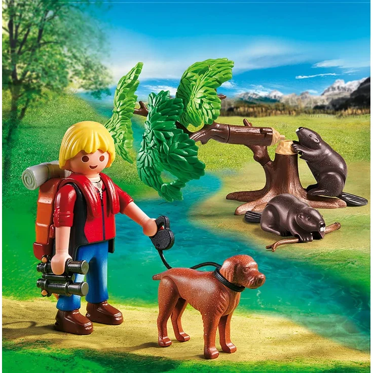 Playmobil 5562 - Biberbaum mit Naturforscher – Bild 2