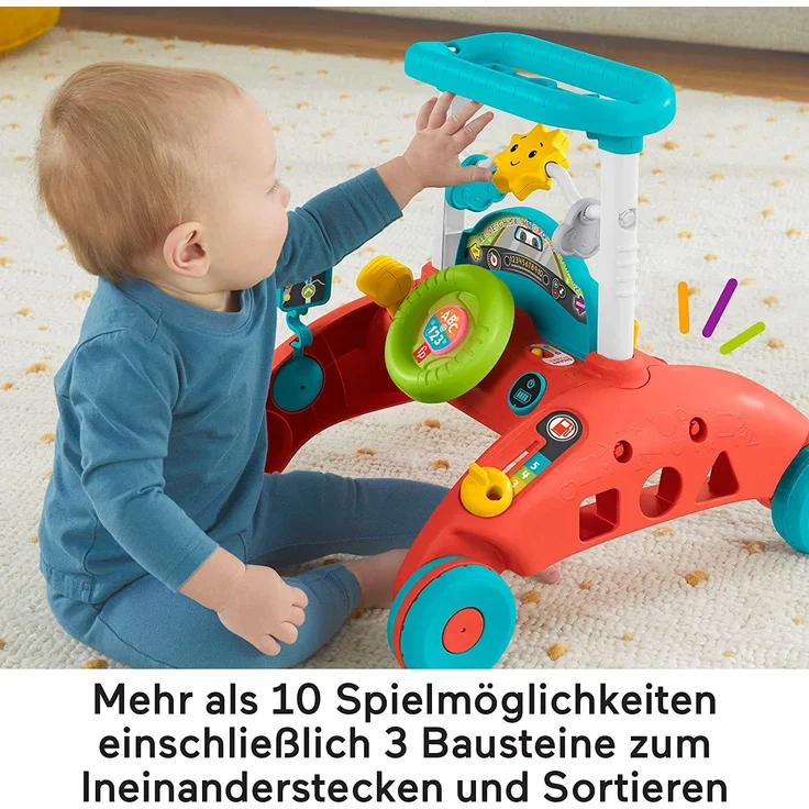Mattel Fisher-Price 2-Seiten Auto Lauflernwagen – Bild 4