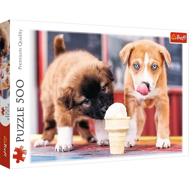 Puzzle 500 Teile - Eisessen