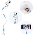 Kamera Halterung, Universal Baby Monitor Halter,Handyhalter, Kompatibel mit den meisten Babyphone (Blau)
