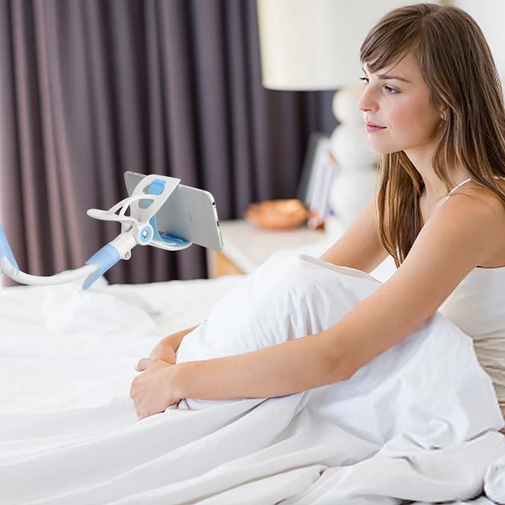 Kamera Halterung, Universal Baby Monitor Halter,Handyhalter, Kompatibel mit den meisten Babyphone (Blau) – Bild 9