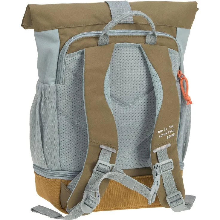Lässig Kindergartenrucksack Rolltop - Nature, Nature light blue – Bild 3