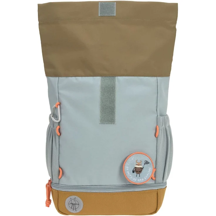 Lässig Kindergartenrucksack Rolltop - Nature, Nature light blue – Bild 4