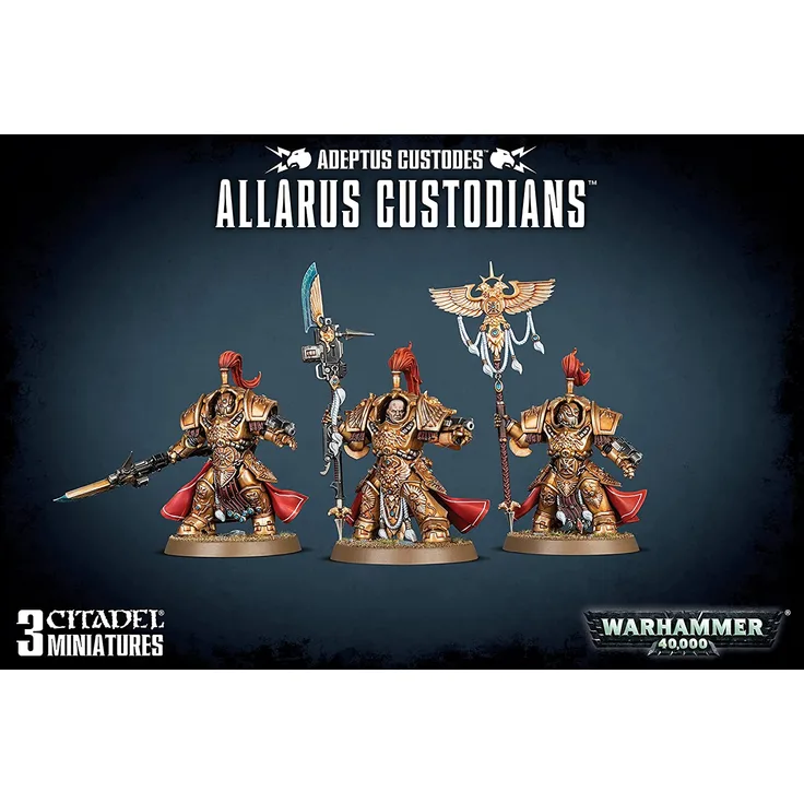 (01-13) Adeptus Custodes Allarus Custodians
