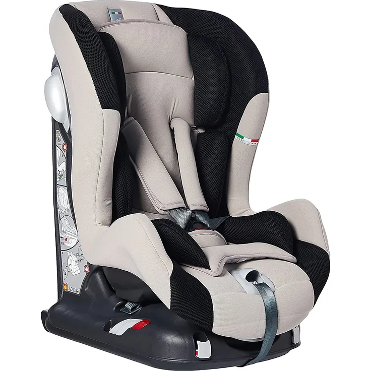 Kindersitz Viaggiosicuro Isofix (9-18 kg) : Creme / Schwarz
