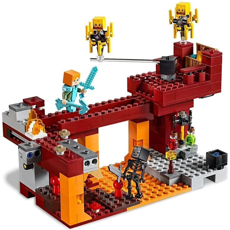 LEGO 21154 Minecraft - Die Brücke mit Minifiguren – Bild 2