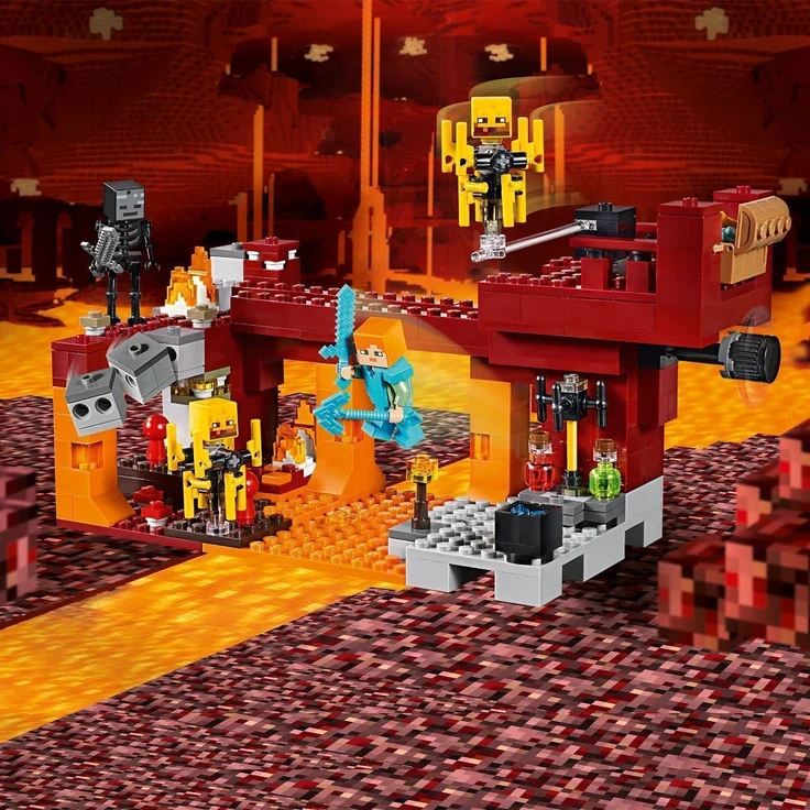 LEGO 21154 Minecraft - Die Brücke mit Minifiguren – Bild 7