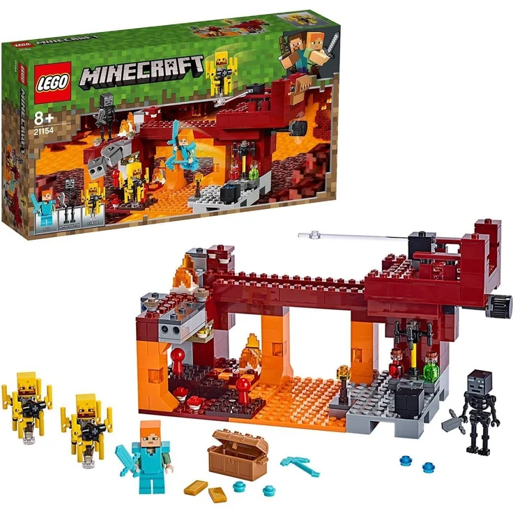 LEGO 21154 Minecraft - Die Brücke mit Minifiguren – Bild 1