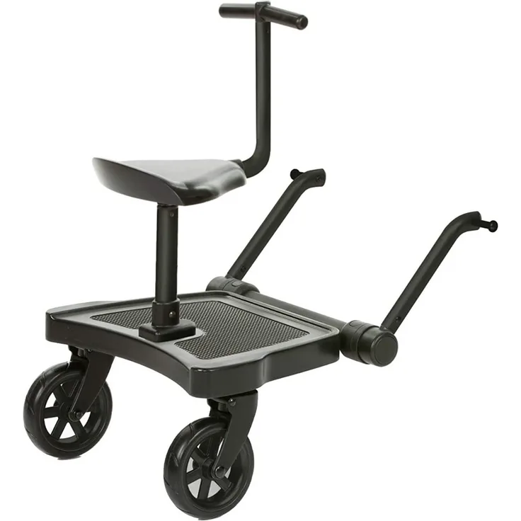 ABC Design Universal Kiddy Board - Kiddie Ride On 2 | beslastbar bis 20 kg | Universell für fast alle gängigen Kinderwagen & Buggy geeignet (SET Trittbrett + Sitz)