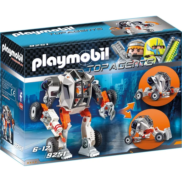 Playmobil 9251 - Agent T.E.C.'s Mech