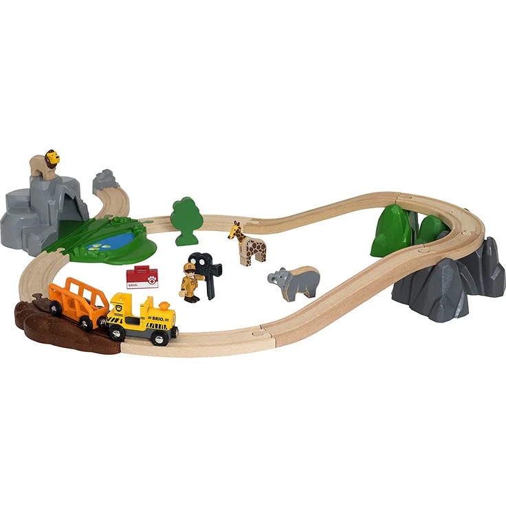 BRIO Bahn 33960 - Großes Bahn Safari Set – Bild 3