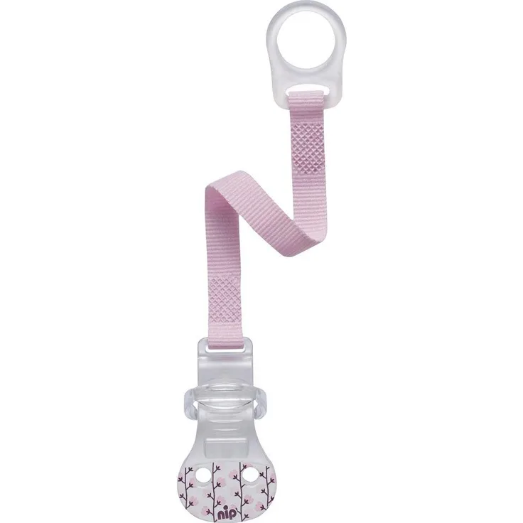 NIP Schnullerband mit Ring 'Blüten'