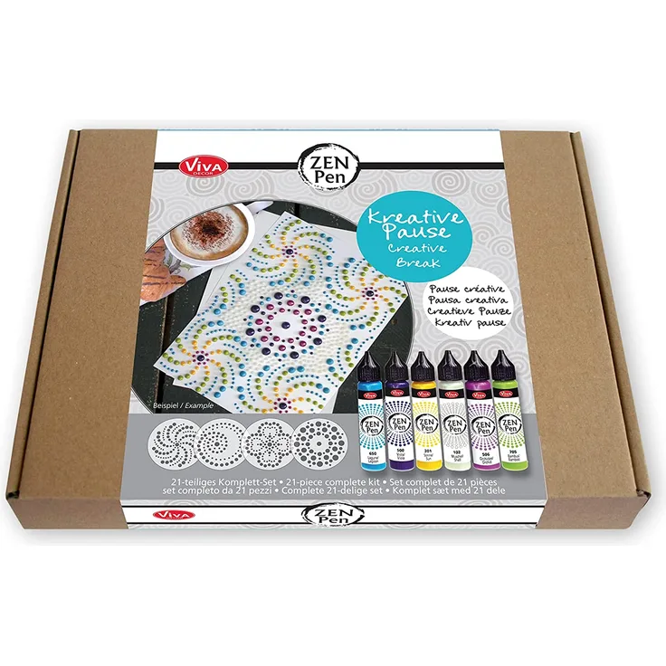 Viva Decor Zen Set von Bleistift Pause Creative 21 PC.