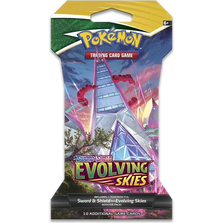 Pokemon 1x Sleeved Booster - Schwert und Schild - Drachenwandel - Deutsche Karten – Bild 2