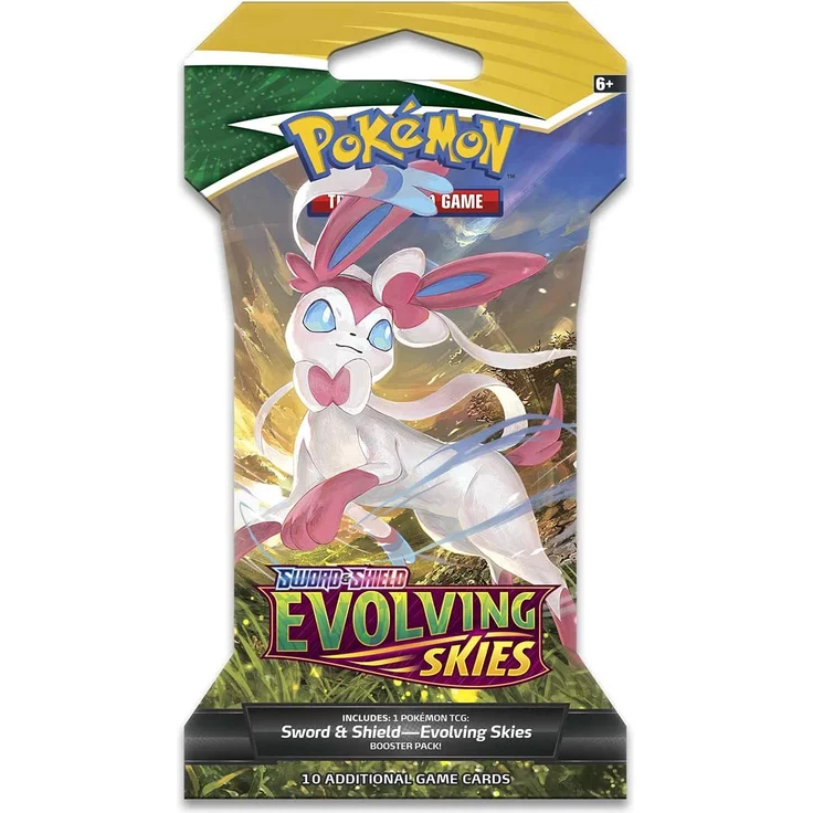 Pokemon 1x Sleeved Booster - Schwert und Schild - Drachenwandel - Deutsche Karten – Bild 3